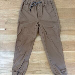 GAP Kids Tan Jogger Pants - Size M